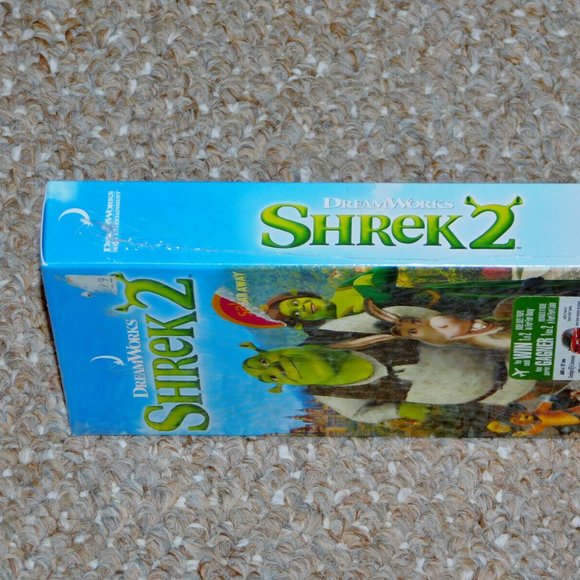 Shrek 2 VHS 2004 Brand New Factory Sealed Mike Myers Cameron Diaz - Picture 9 of 10